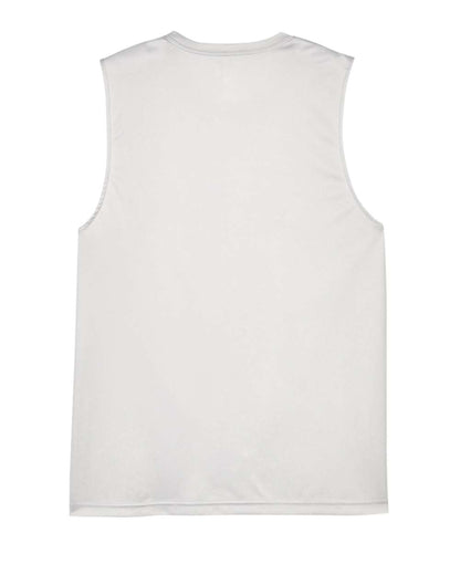 Team 365 Men's Zone Performance Muscle T-Shirt TT11M #color_Sport Silver