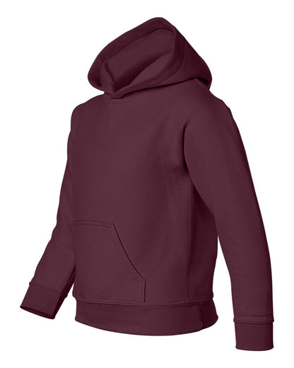 Gildan Youth Heavy Blend™ Hooded Sweatshirt 18500B #color_Maroon