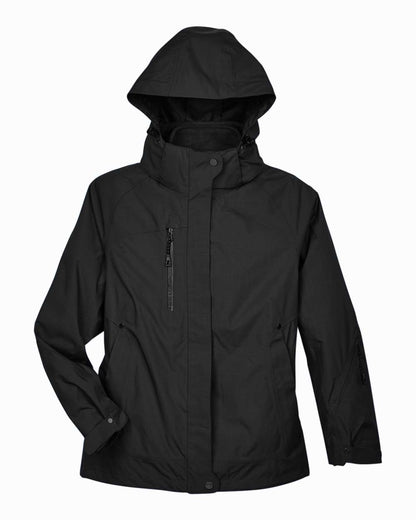 North End Women's Caprice 3-in-1 Jacket with Soft Shell Liner 78178 #color_Black