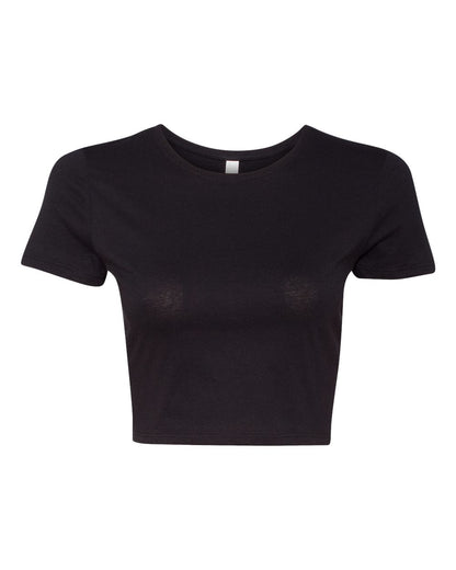 BELLA + CANVAS Women’s Crop Tee 6681 #color_Black