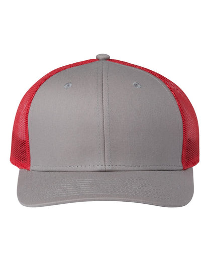 The Game Everyday Trucker Cap GB452E #color_Grey/ Red