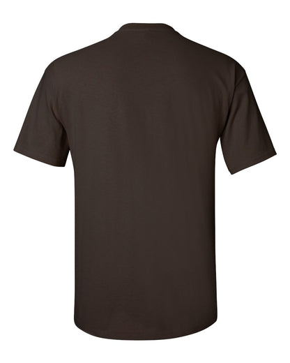 Gildan Unisex Ultra Cotton® T-Shirt 2000 #color_Dark Chocolate