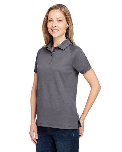 Harriton Women's Charge Snag and Soil Protect Polo M208W #colormdl_Dark Charcoal