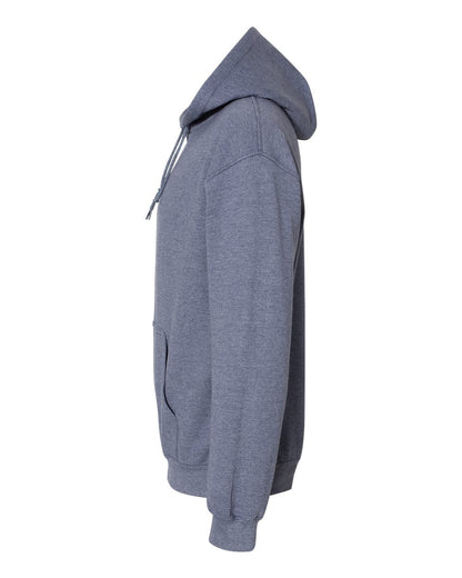 Gildan Unisex Heavy Blend™ Hooded Sweatshirt 18500 #color_Heather Dark Navy