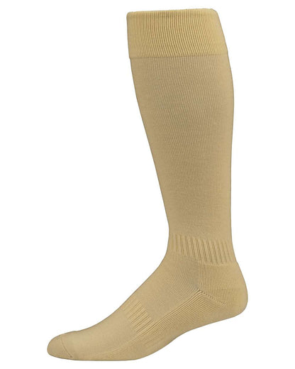 Augusta Sportswear Elite Multi-Sport Socks 6006 #color_Vegas Gold