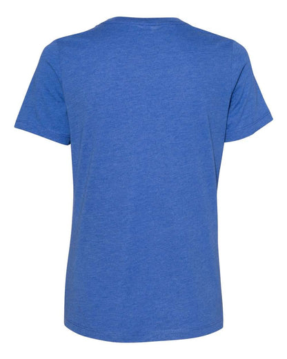 BELLA + CANVAS Women’s Relaxed Fit Heather CVC Tee 6400CVC #color_Heather True Royal