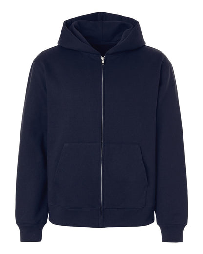 BELLA + CANVAS Unisex 10 oz Full-Zip Hoodie Sweatshirt 4739 #color_Navy