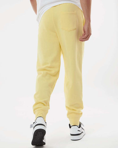 Independent Trading Co. Midweight Fleece Pants IND20PNT #colormdl_Light Yellow