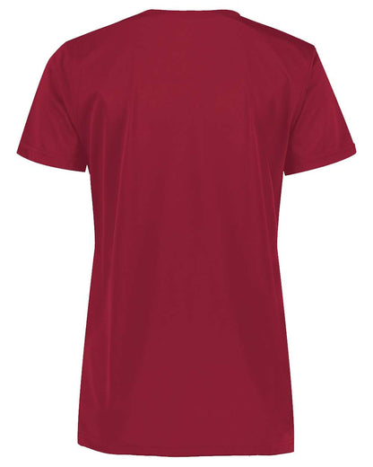 Holloway Women's Momentum V-Neck T-Shirt 222820 #color_Cardinal