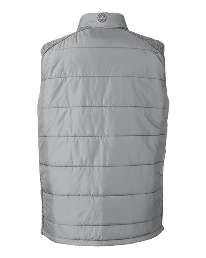 Nautica Men's Harbor Puffer Vest N17946 #color_Graphite/ Graphite Heather