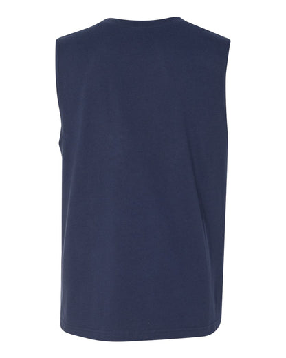 BELLA + CANVAS Jersey Muscle Tank 3483 #color_Navy