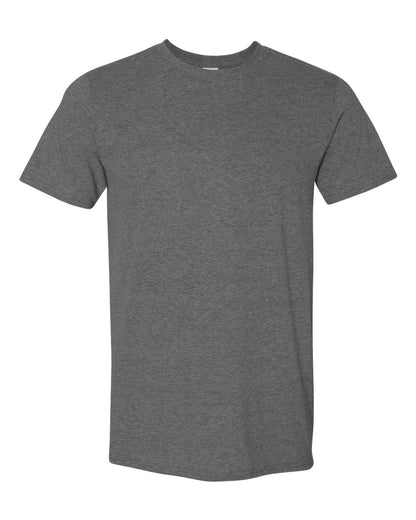 Gildan Unisex Softstyle® T-Shirt 64000 #color_Heather Dark Grey