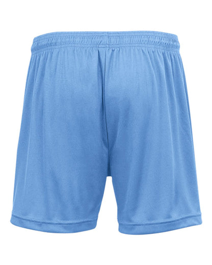 Badger Women's B-Core 5" Inseam Shorts 4116 #color_Columbia Blue 