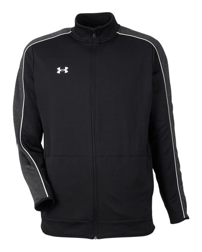 Under Armour Men's Command Full-Zip 2.0 Jacket 1383259 #color_Black/ White