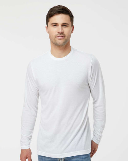 Tultex Poly-Rich Long Sleeve T-Shirt 242 #colormdl_White