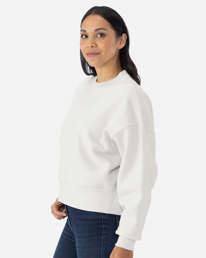Next Level Women's Heavyweight Crewneck Sweatshirt 9087 #colormdl_Bone