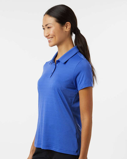 Adidas Women's Textured Stripe Polo A707 #colormdl_Bright Royal