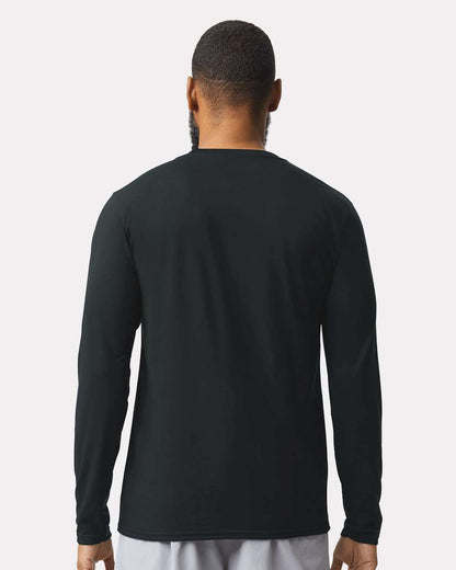 Gildan Unisex Performance® Long Sleeve T-Shirt 42400 #colormdl_Black