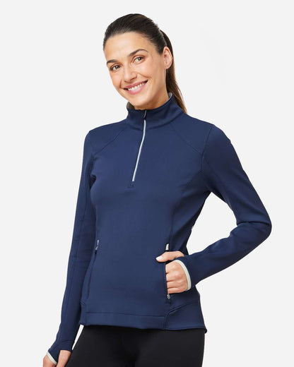 Zero Restriction Women's Sofia Quarter-Zip Pullover L1022L #colormdl_Storm