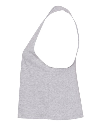 BELLA + CANVAS Women's Racerback Crop Tank 6682 #color_Athletic Heather