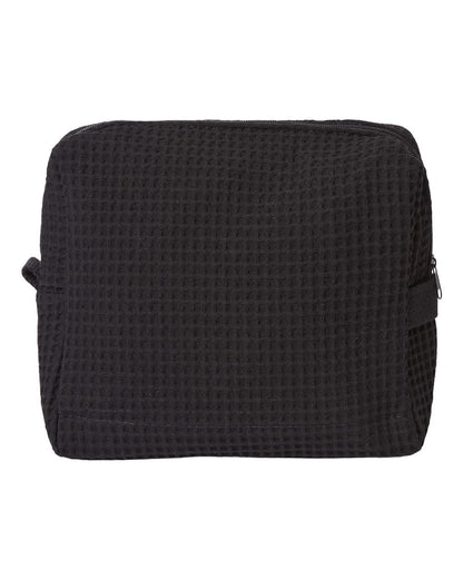 Liberty Bags Tammy Waffle Weave Spa Bag 5770 #color_Black