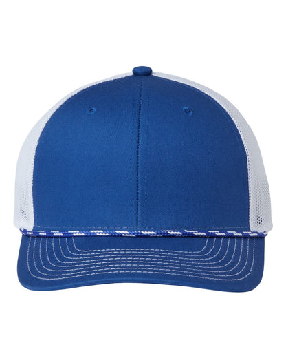 The Game Everyday Rope Trucker Cap GB452R #color_Royal/ White