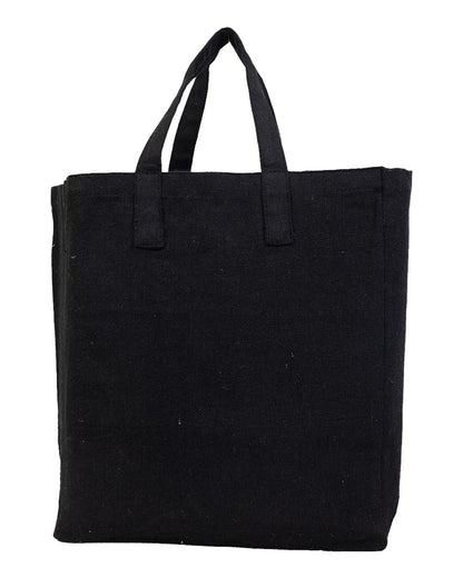 Q-Tees Sustainable Grocery Bag S900 #color_Black