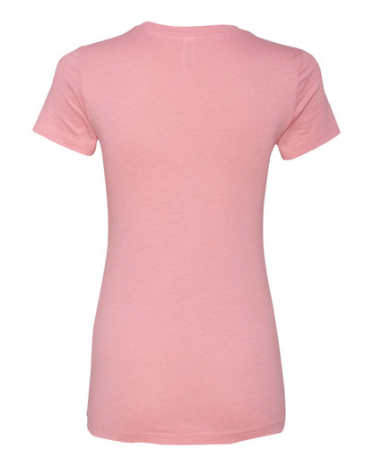 BELLA + CANVAS Women's Slim Fit Tee 6004 #color_Heather Pink