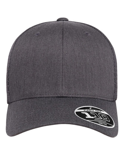 Flexfit 110® Mesh-Back Cap 110M #color_Dark Heather Grey