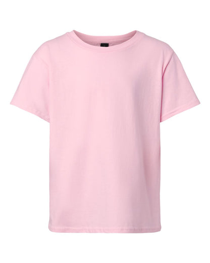 Gildan Youth Light Cotton T-Shirt 3000B #color_Light Pink