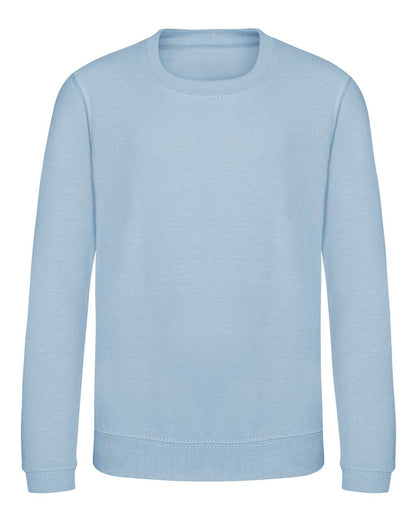 AWDis Youth Crewneck Sweatshirt JHY030 #color_Sky Blue