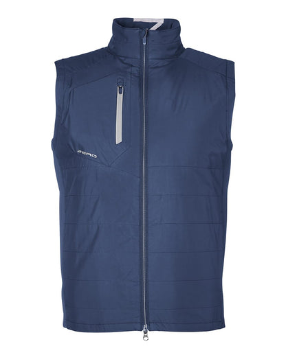 Zero Restriction Men's Lightweight Hybrid Vest W1008 #color_Navy