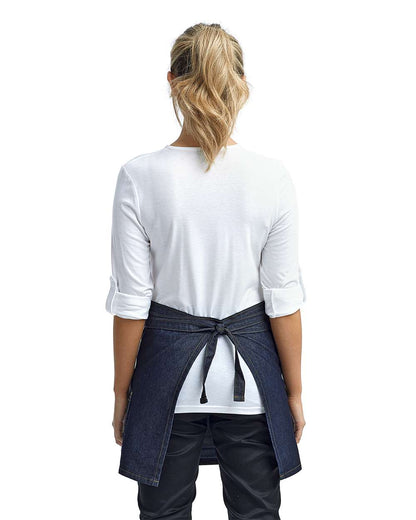Artisan Collection by Reprime Jeans Stitch Denim Waist Apron RP125 #colormdl_Indigo Denim