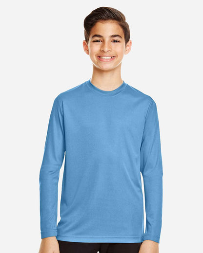 Team 365 Youth Zone Performance Long Sleeve T-Shirt TT11YL #colormdl_Sport Light Blue