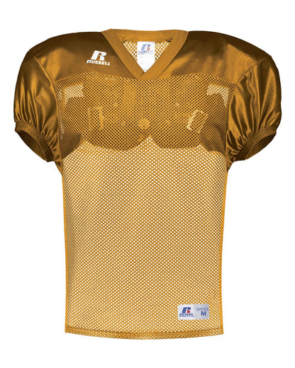 Russell Athletic Youth Stock Practice Jersey S096BW #color_Gold