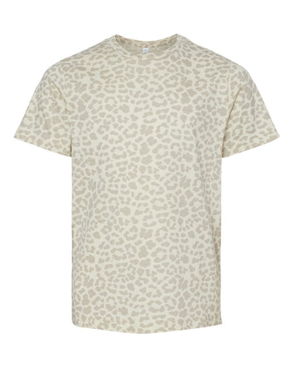 LAT Youth Fine Jersey Tee 6101 #color_Natural Leopard