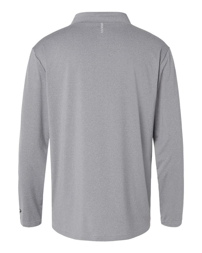 Oakley Men's Team Issue Podium Quarter-Zip Pullover FOA402997 #color_New Granite Heather