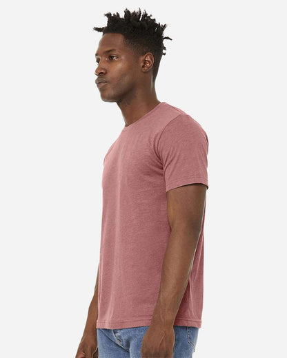 BELLA + CANVAS Unisex Sueded Tee 3301 #colormdl_Heather Mauve