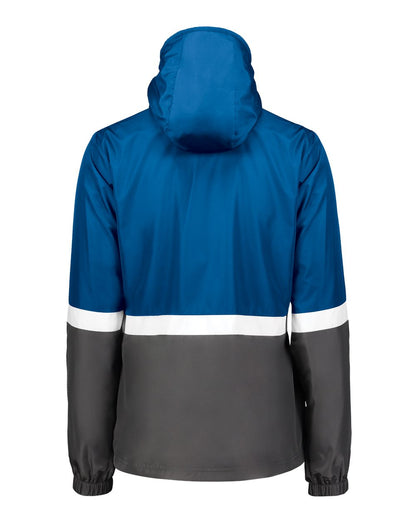 Holloway Women's Turnabout Reversible Hooded Jacket 229787 #color_Royal/ Carbon