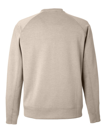 J. America Unisex Apex Fleece Crewneck Sweatshirt 8752 #color_Mojave