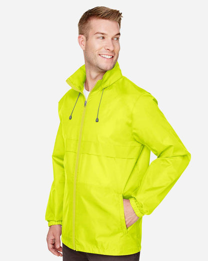 Team 365 Unisex Zone Protect Lightweight Jacket TT73 #colormdl_Safety Yellow