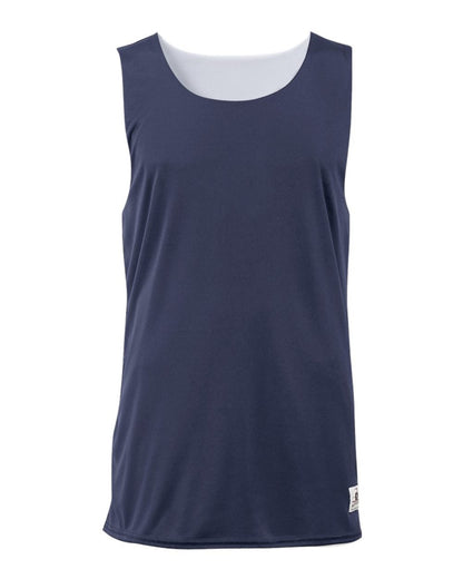 Badger Women's B-Core Reversible Tank Top 4169 #color_Navy