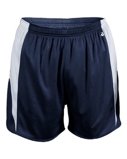 Alleson Athletic Youth Stride Shorts 2273 #color_Navy/ White