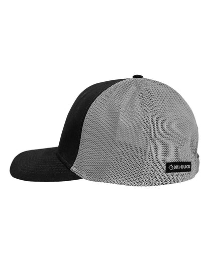 DRI DUCK Hudson Flex Cap 3028 #color_Black/ Fog