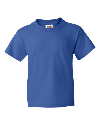 Fruit of the Loom HD Cotton Youth Short Sleeve T-Shirt 3930BR #color_Royal