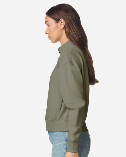 American Apparel Women's French Terry Full-Zip Jacket FTJ00 #colormdl_Lieutenant