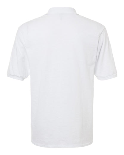 JERZEES Men's Dri-Power® Polo 437R #color_White