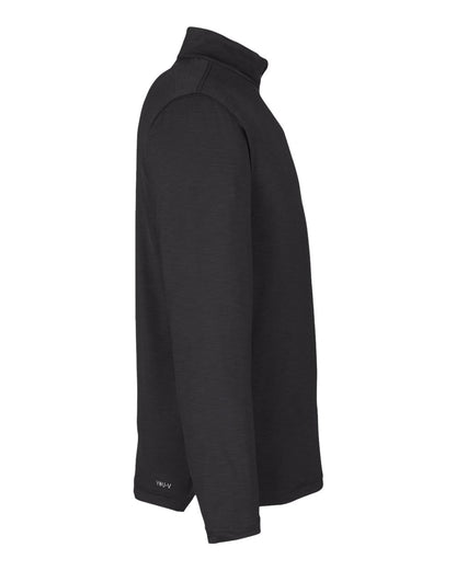 Puma Golf Men's You-V Quarter-Zip Pullover 539105 #color_Puma Black