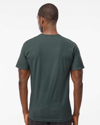 M&O Unisex Vintage Garment-Dyed T-Shirt 6500M #colormdl_Blue Spruce