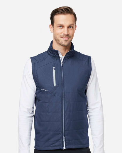 Zero Restriction Men's Lightweight Hybrid Vest W1008 #colormdl_Navy